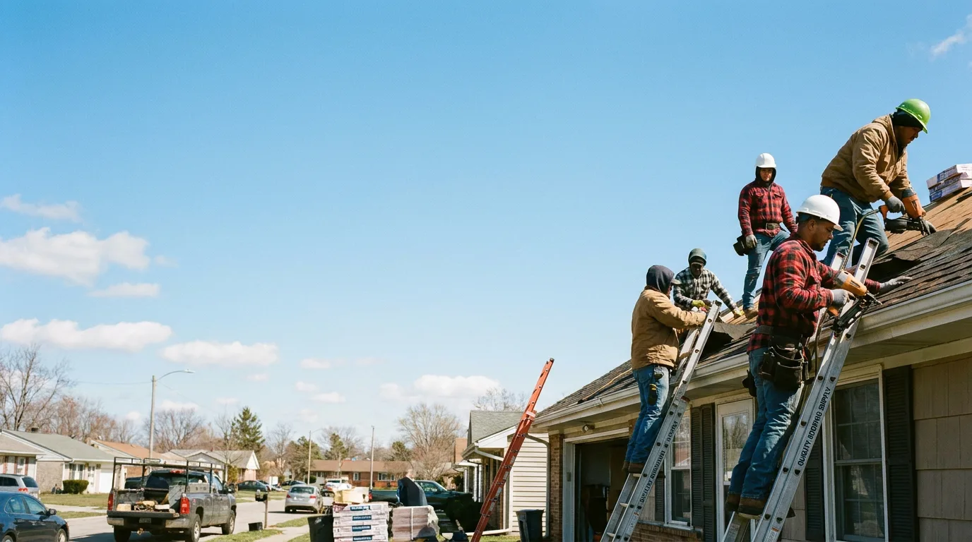 Roofing in Rosedale, IN near me